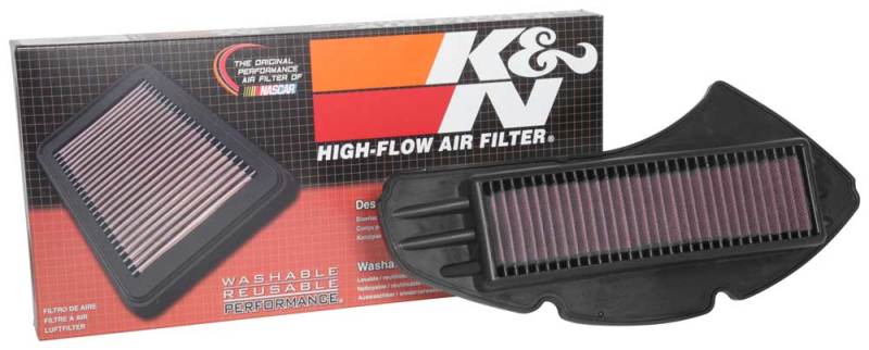 Yamaha GPD 125 NMAX Motorcycle Air Filter - K&N Engineering - Replacement Drop In - `15-`19